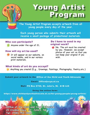 Young Artist Program English Poster thumbnail image