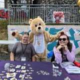 Charlie the Bear with Quadrangle Staff