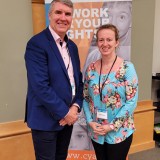 Dr. Niall Muldoon, Ireland Advocate, and Stephanie